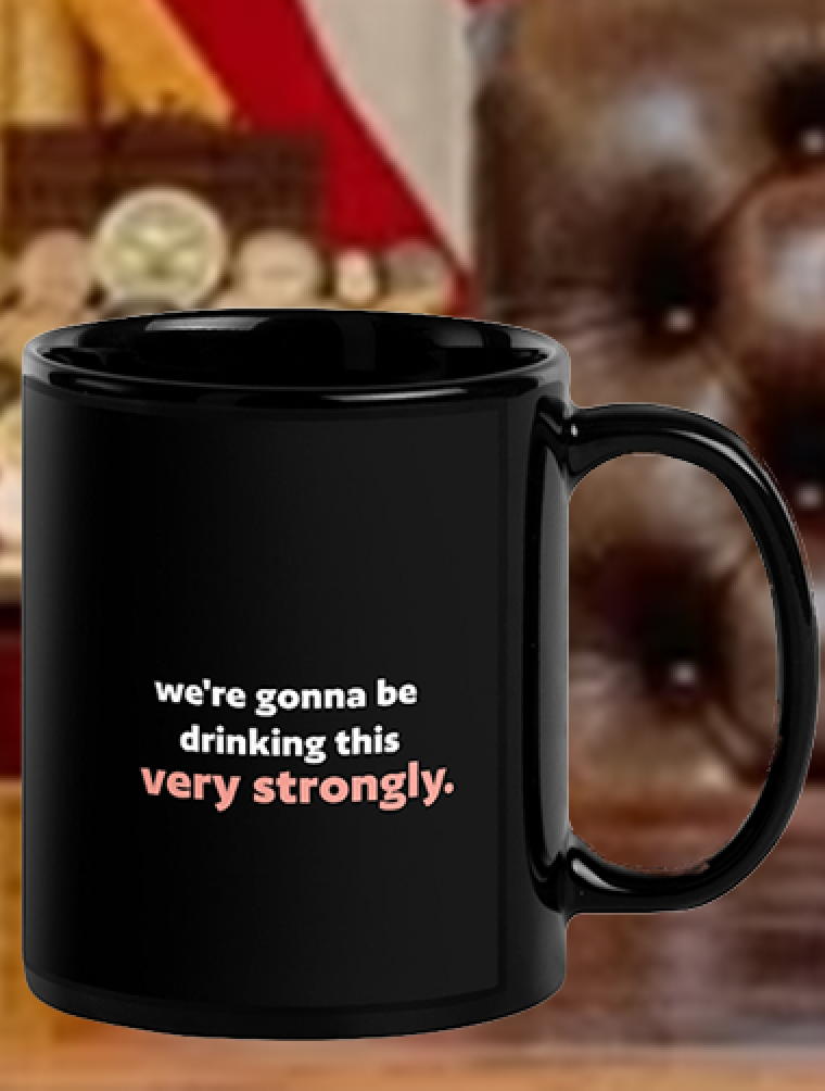 "Very Strongly" Mug - Regime Logo